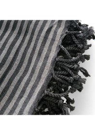 Resim Peştemal Osmanlı Gri Gri 