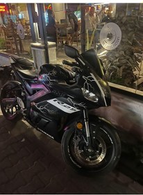 Resim Yamaha Yzf-r25 2019+ Reflektif Şimşek Desen Sticker Tasarım Etiket Modeli 
