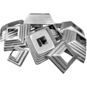 Resim Metal Sepeti 10 Adet 12X12 Piramit/flanş Ferforje 