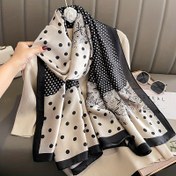 Resim Kadınların Şık Polyester Şal, Polka Dots Tasarım - Hafif, Nefes Alabilen Kumaş, Günlük Giyim, Plaj Kılıfı ve Rüzgar Koruma, Rüzgarlık|Şık Aksesuar|Baskılı Desen 