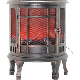 Resim Dekoratif Ledli Şömine Lamba Ayaklı 31x36cm Alk4594 