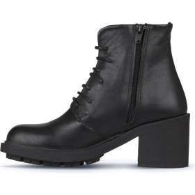 Resim Bueno Shoes Siyah Deri Kadın Topuklu Bot 01WZ7904 01WZ7904 