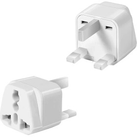 Resim Wozlo Üniversal İngiliz Fiş Çevirici Priz Dönüştürücü Adaptör Amerika Avrupa Asya Çin Avusturalya 