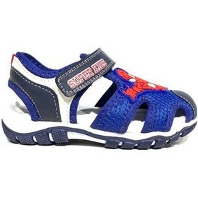 Resim T.O 2118-1 Erkek Çocuk Spıderman Sandalet 