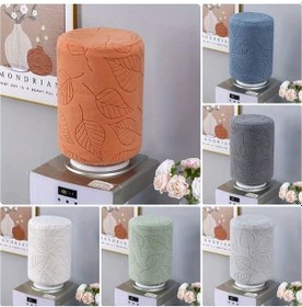 Resim Xuweiwei 1 Adet Yüksek Esnek Su Sebil Kılıfı - Çiçek Desenli Gri Kapak 