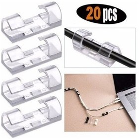 Resim Kablo Sabitleyici Klips Seti 20 Adet -9078489410314 