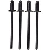 Resim 4 Adet Alüminyum Perçin Amc Vın Kapı Etiket Siyah Huiliang 