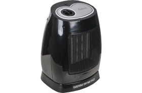 Resim Simtech Fanlı Seramik Isıtıcı 1500 W Yüksek Verim Enerji Tasarruflu Siyah Renk 