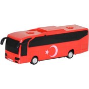 Resim Nessiworld Sürtmeli Türk Bayraklı Otobüs 