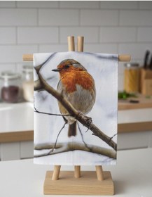 Resim Cath Kidston Desenli Mutfak Kurulama Bezi 1-adet Beyaz - Cappucino 