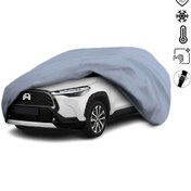 Resim Genel Markalar Toyota Corolla Cross (2020-) Araba Brandası Miflonlu Su Geçirmez Araba Brandası Uv Koruyuculu 