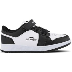 Resim Slazenger PRINCE I Çocuk Cırt Cırtlı Beyaz / Siyah Günlük Spor Ayakkabısı 