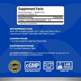 Resim ALLMAX Essentials Creatine Monohydrate Micronized 100 Gr 