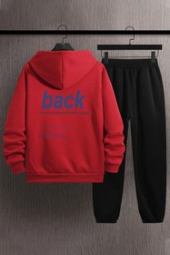 Resim uyguntarz Unisex Back Sırt Baskılı Eşofman Takımı 