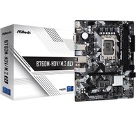 Resim ASRock B760M-HDV/ D4 5333mhz(OC) M.2 1700p Anakart ASRock B760M-HDV/ D4 5333mhz(OC) M.2 1700p Anakart