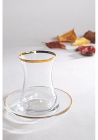 Resim Rakle Avantgarde Gold 12 Parça Çay Seti 150 Cc Çok Renkli 