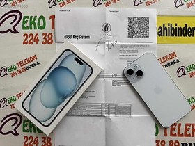 Resim Apple iPhone 15 İkinci El TR | 128 GB | Mavi 