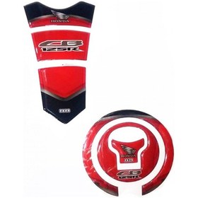 Resim Motospartan Tank Pad + Depo Kapak Stikeri Pad Honda Cb125r Ms-002 