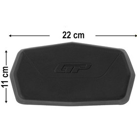 Resim GP Kompozit Universal 22X11cm Çanta Pedi Siyah 