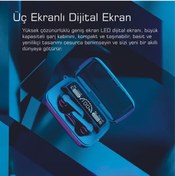 Resim BUKREM STORE M19 Bluetooth 5.1 Kablosuz Kulaklık – Gelişmiş Bass Teknolojisi, Vivo V15 için Uygun 