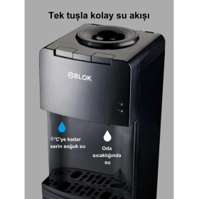 Resim GBLOK 1119BB Soğuk Su Sebili Siyah 