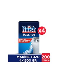 Resim Finish Bulaşık Makinesi Tuzu 4x1500gr 