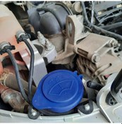 Resim Lasonstiges Ön Cam Yıkayıcı Yedek Aksesuarlar Şişe Açacağı 2011-2015 Abs Mavi Kapak Ford Focus Için Dayanıklı Sıvı 