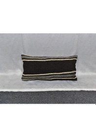 Resim Zehra Abla Halı Yeni El Dokuma Dekoratif Lumbar Kilim Kırlent Yastık Kılıfı 6698 Çok Renkli 