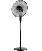 Resim Netoc Ayaklı Vantilatör 55 Watt Siyah- Beyaz Renk 