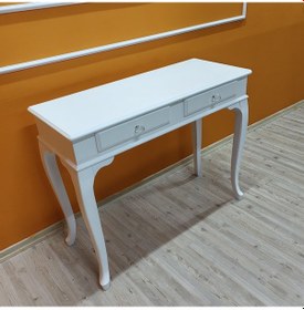 Resim Evim Hizmet 120 Cm Çekmeceli Beyaz Dresuar Makyaj Masası Beyaz 