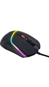 Resim Dexim Rainbow LED Işıklı 6400 Dpı Kablolu Gaming Oyuncu Mouse 