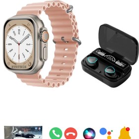 Resim BYRTECH Watch Ultra 2 T900 Ultra 2 Akıllı Saat + Powerbank Kutulu Earbuds M10 Bluetooth Kulaklık İkili Paket 