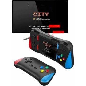 Resim Zero Land Techmrt 3.5 Inç 500 Klasik Retro Oyun Yüklü Kollu Oyun Konsolu 