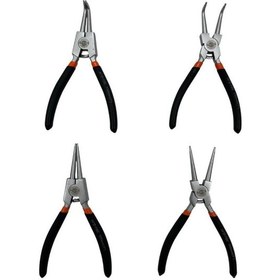 Resim Protect Segman Pense Seti 4 Parça 180 Mm İç Ve Dış Pense 701 