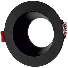 Resim CT-5041 JAGUAR YUVARLAK SPOT(SİYAH) (AMPULSUZ-6ADET)CATA 