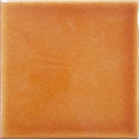 Resim Armada Çini 12,5x12,5 cm Düz Karamel Çini Seramik Karo 