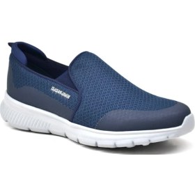 Resim King Paolo B1027 Krakers - Lacivert - Erkek Ayakkabı,tekstil Spor Ayakkabı 