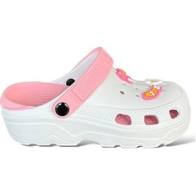 Resim Rahat Taban Eva Kadın Sandalet Krem-pudra-krem - Pudra Krem - Pudra 