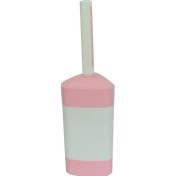Resim Zambak Plastik Elegant Muhafazalı Tuvalet Klozet Fırça Takımı Karışık Renk ZP-150 