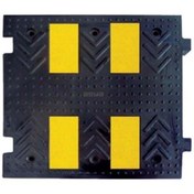 Resim Hayat Trafik Kauçuk Hız Kesici, Yol Kasisi 50 x 50 x 4,5 cm 