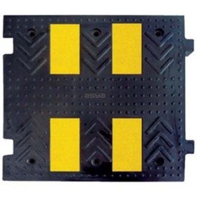 Resim Hayat Trafik Kauçuk Hız Kesici, Yol Kasisi 50 x 50 x 4,5 cm 