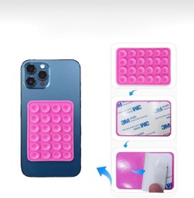 Resim Genel Markalar Silikon Vakumlu Yapışkanlı Kaymaz Vantuz Cep Telefon Tutucu Akrobat Turuncu Belirtilmemiş Silikon 