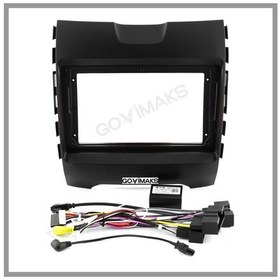Resim Govimaks Ford Ranger 2015-2020 Uyumlu 9" Siyah Androıd Multimedya Çerçevesi - Soket 