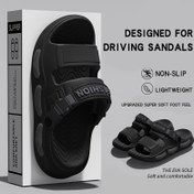 Resim Bir Çift Erkek Yaz Dış Sandalet-2025 Yeni Sandalet, EVA Malzeme, Kaymaz, Aşınmaya Dayanıklı, Anti-Koku, İç/Dış Giyim, Sürüş, Balıkçılık, Rahat Hafif Plaj Terlikleri, Tatil Hediyesi. 