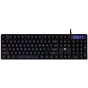 Resim HP K300 Usb Kablolu Ayarlanabilir Işıklı Gaming Q Klavye 