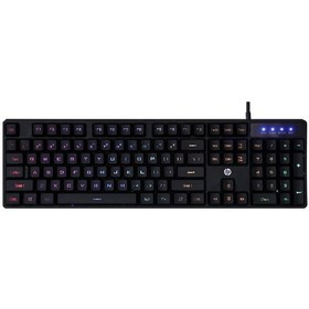 Resim HP K300 Usb Kablolu Ayarlanabilir Işıklı Gaming Q Klavye 