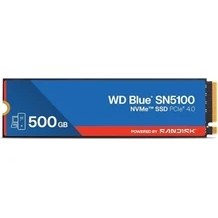 Resim Sandisk 500 GB Wd Blue SN5100 Pcı-4.0 6600 Mb/s 5600 Mb/s M2 SSD WDS500G5B0E 