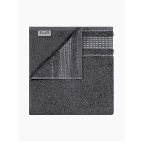 Resim Ladin Pamuk Banyo Havlusu 70x140 Koyu Gri 