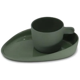 Resim Amorphous Turkish Coffee Set - Grey 