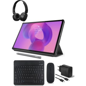 Resim Lenovo Idea Tab 8gb 128GB 11" gri2.5k Tablet+Kılıf+Kalem+Klavye+Mouse+Snopy Wirelees Kulaklık+şarj aleti 
